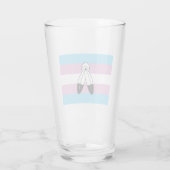 Verre Drapeau de fierté trans bispirituel (Dos)