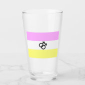 Verre Drapeau de fierté Twink (Devant)