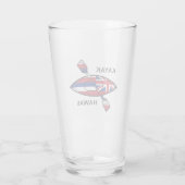 Verre Drapeau de Kayak Hawaii (Dos)
