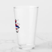 Verre Drapeau de Kayak Hawaii (Gauche)