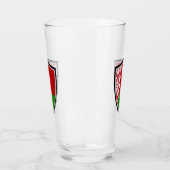 Verre drapeau de la Biélorussie (Gauche)