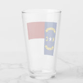 Verre Drapeau de la Caroline du Nord (Dos)