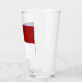 Verre Drapeau de la Caroline du Nord (Gauche)