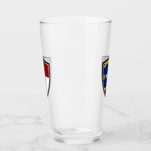 Verre Drapeau de la Caroline du Nord (Droite)