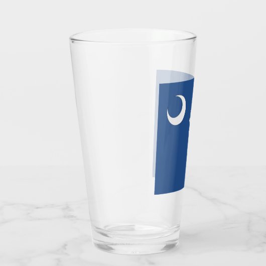 Verre Drapeau de la Caroline du Sud (Droite)