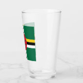 Verre Drapeau de la Dominique (Gauche)