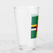 Verre Drapeau de la Dominique (Droite)
