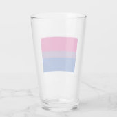Verre Drapeau de la fierté bisexuelle (Dos)