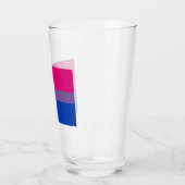 Verre Drapeau de la fierté bisexuelle (Gauche)