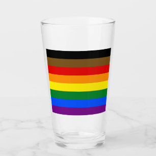 Verre Drapeau de la fierté de Philadelphie LGBTQ