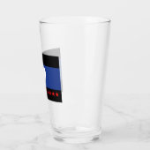 Verre Drapeau de la fierté du pied (Gauche)