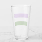 Verre Drapeau de la fierté queer (Dos)