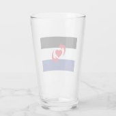 Verre Drapeau de la fierté Switch (Dos)