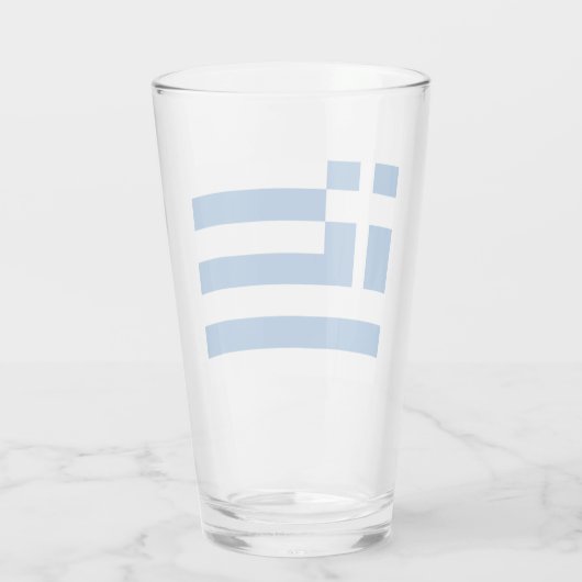 Verre Drapeau de la Grèce (Dos)