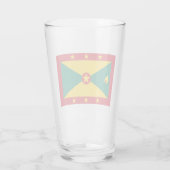 Verre Drapeau de la Grenade (Dos)