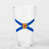 Verre Drapeau de la Nouvelle-Écosse (Province canadienne (Devant)
