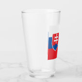 Verre Drapeau de la Slovaquie (Droite)