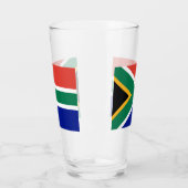 Verre Drapeau de l'Afrique du Sud - Coupe Patriotique de (Gauche)