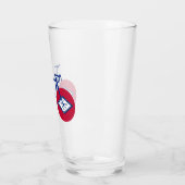 Verre Drapeau de l'Arkansas (Gauche)