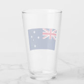 Verre Drapeau de l'Australie (Dos)