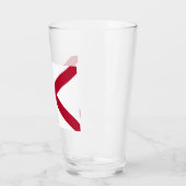 Verre Drapeau de l'état de l'Alabama (Gauche)