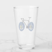 Verre Drapeau de l'État de New York à vélo (Dos)