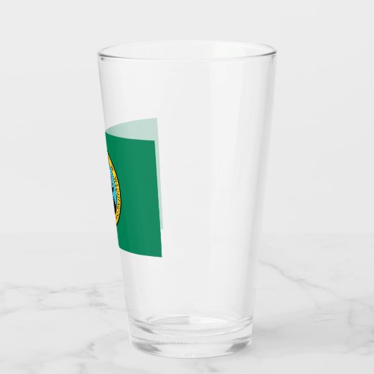 Verre Drapeau de l'État de Washington (Gauche)