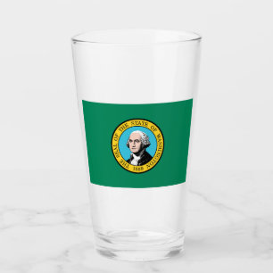 Verre Drapeau de l'État de Washington