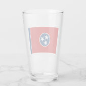 Verre Drapeau de l'État du Tennessee (Dos)