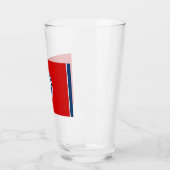 Verre Drapeau de l'État du Tennessee (Gauche)