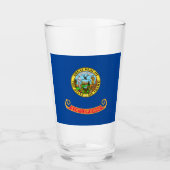 Verre Drapeau de l'Idaho (Devant)