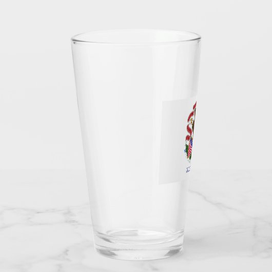 Verre Drapeau de l'Illinois (Droite)