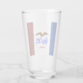Verre Drapeau de l'Iowa (Dos)