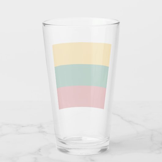 Verre Drapeau de Lituanie (Dos)