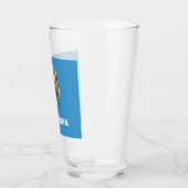 Verre Drapeau de l'Oklahoma (Gauche)