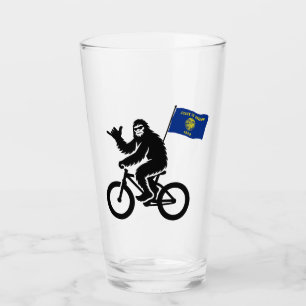 Verre Drapeau de l'Oregon de Bigfoot Cyclon