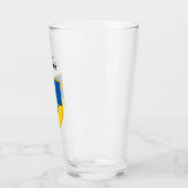 Verre Drapeau de l'Ukraine (Gauche)