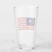 Verre Drapeau de Malaisie (Dos)