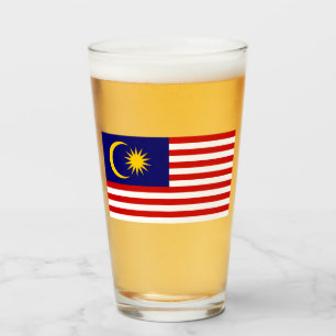 Verre Drapeau de Malaisie