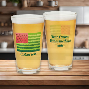 Verre Drapeau de pastèque
