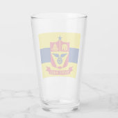 Verre Drapeau de Saint Paul (Minnesota) (Dos)