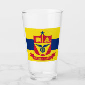 Verre Drapeau de Saint Paul (Minnesota) (Devant)