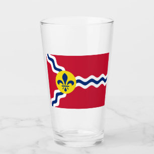 Verre Drapeau de St. Louis, Missouri