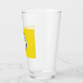 Verre Drapeau de ville d'Anchorage (Alaska) (Gauche)