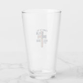 Verre Drapeau debout pour la conception de croix patriot (Dos)