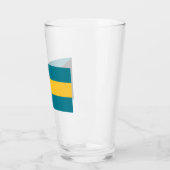 Verre Drapeau des Bahamas (Gauche)