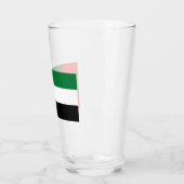 Verre Drapeau des Émirats arabes unis (EAU) (Gauche)