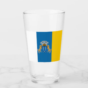Verre Drapeau des îles Canaries (Canaries) (Canaries, Es