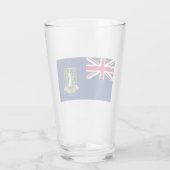Verre Drapeau des îles Vierges britanniques (BVI) (Dos)