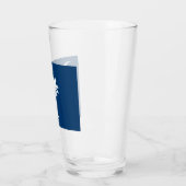 Verre Drapeau d'État de Caroline du Sud (Gauche)